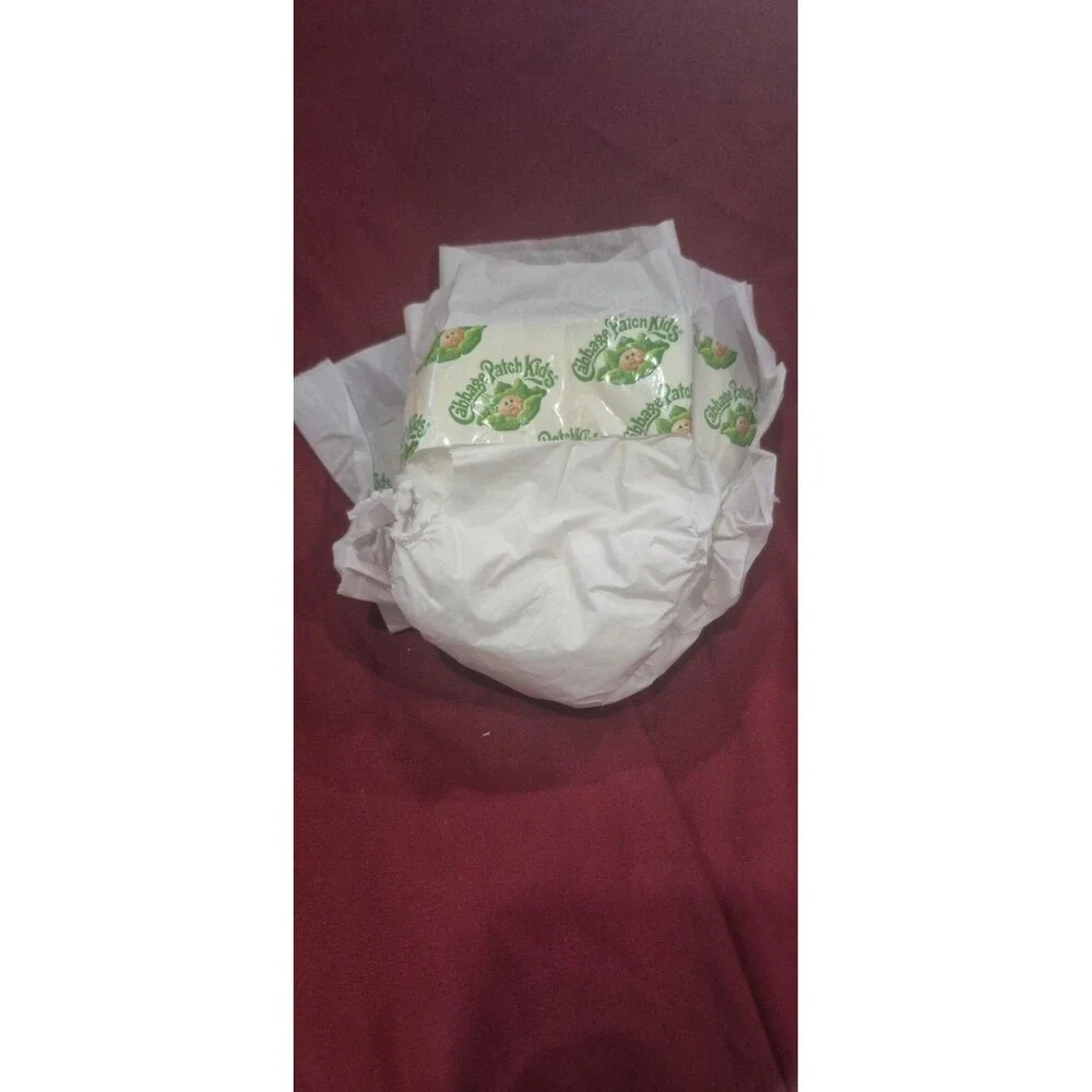 One Vintage Cabbage Patch Doll Diaper Never Used Intact Pull Tabs